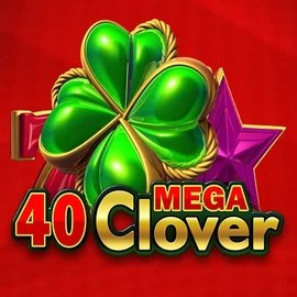Slots logo of 40 Mega Clover from Amusnet Interactive at Casoola Casino