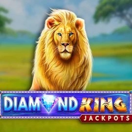 Diamond King Jackpots logo – Jackpots by SpinPlay Games at Casoola Casino