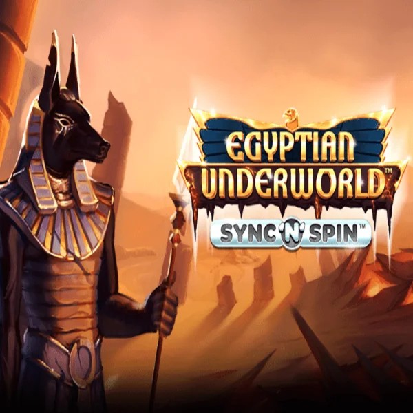 Egyptian Underworld online game logo by Greentube on casoolacasinoo-au.com