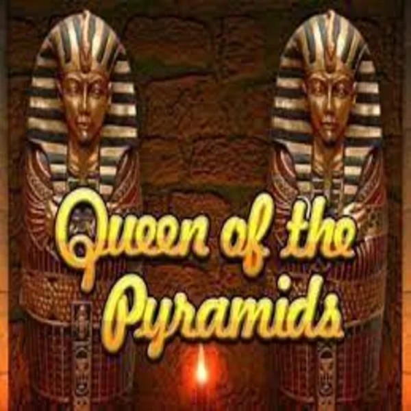 Official Slots logo: Queen of the Pyramids by Playtech at Casoola Casino