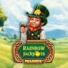 Rainbow Jackpots Megaways slot visual from Red Tiger Gaming available on casoolacasinoo-au.com