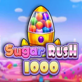 Sugar Rush 1000 slot logo by Pragmatic Play at Casoola Casino