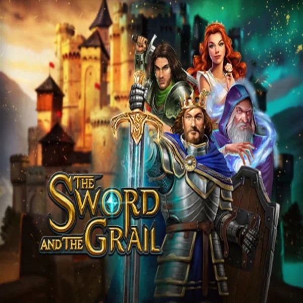 The Sword and the Grail logo by Play'n GO at Casoola Casino